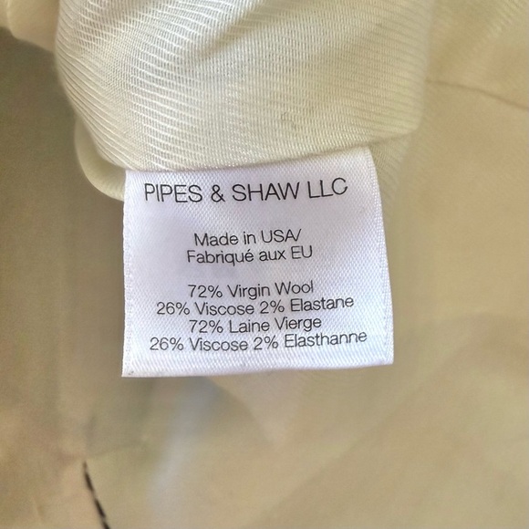 VERONICA BEARD Airlie Houndstooth Dickey Blazer Jacket Black/White Sz 4 - Picture 5 of 9